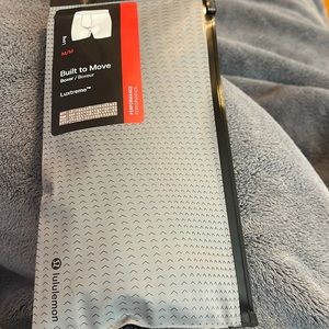 I pair of Lululemon Built To Move Boxers